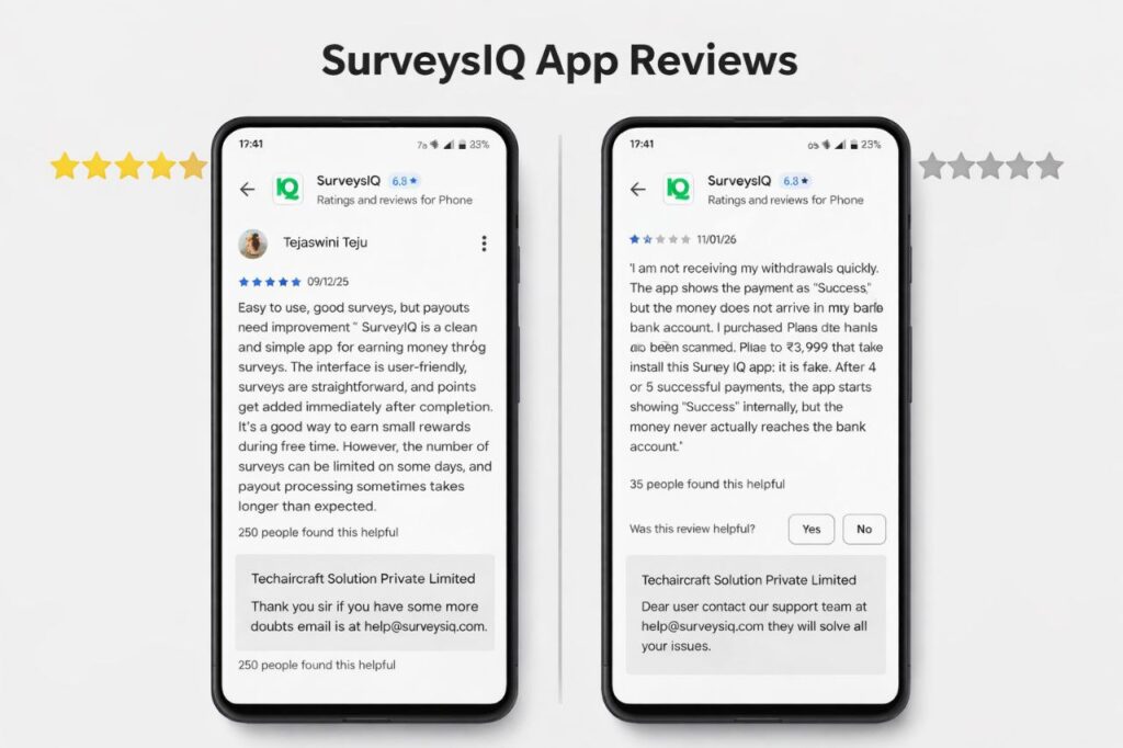 SurveyIQ App real or fake?, what is surveyiq app in hindi, how to use survey iq app